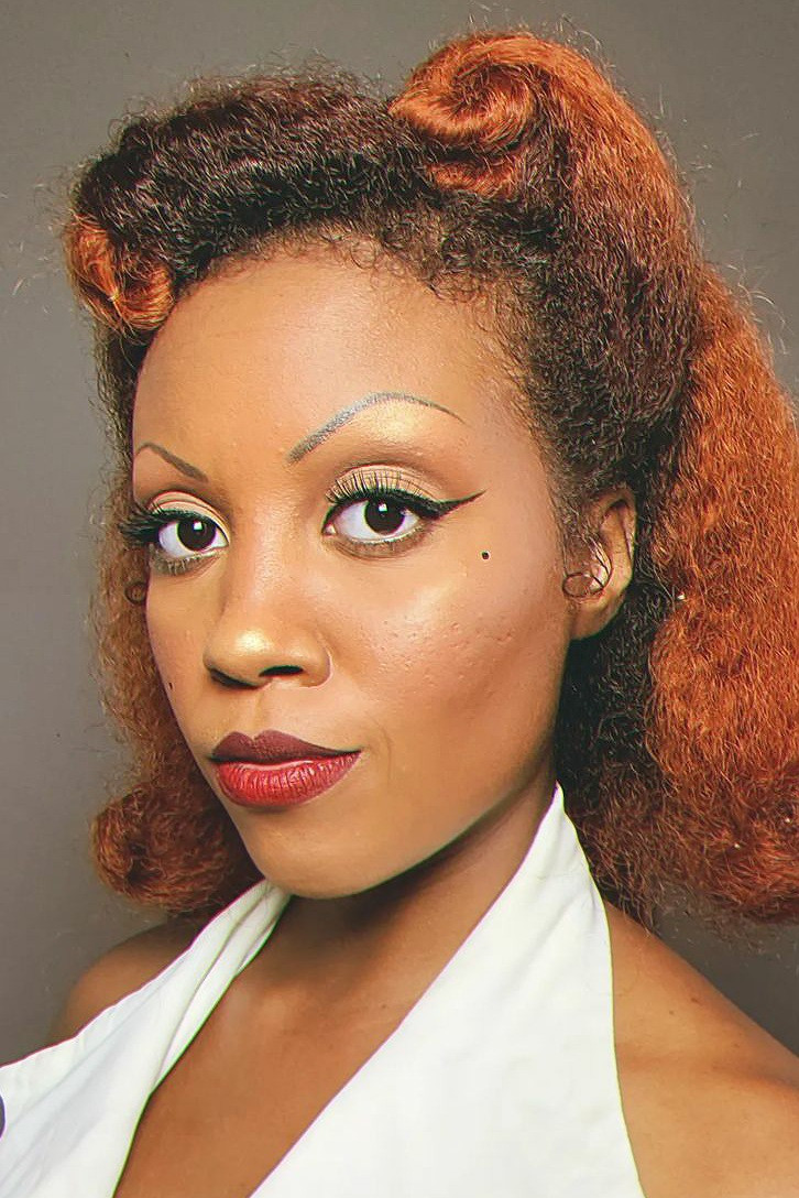 Miss Black Divine backdrop