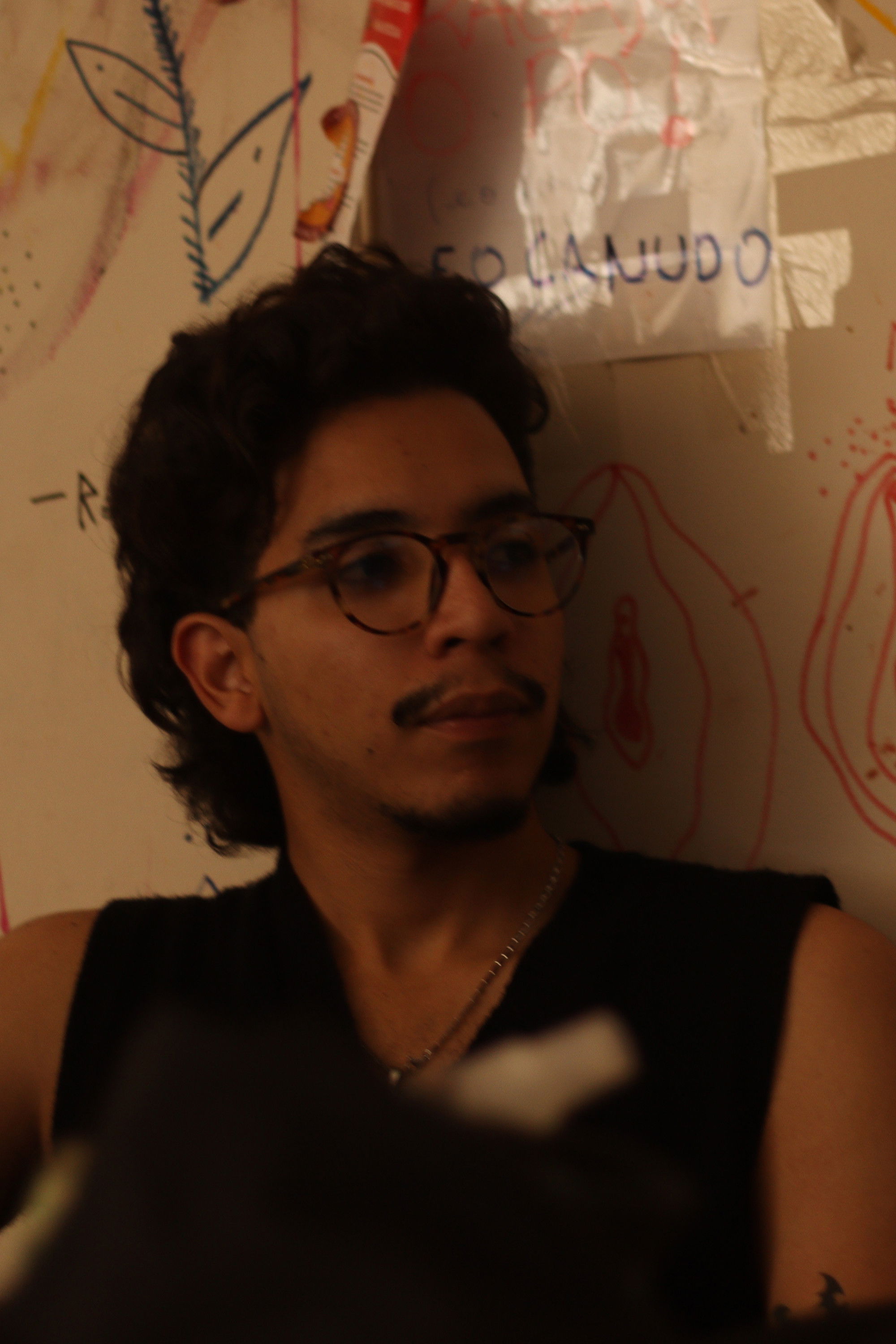 Will dos Santos backdrop