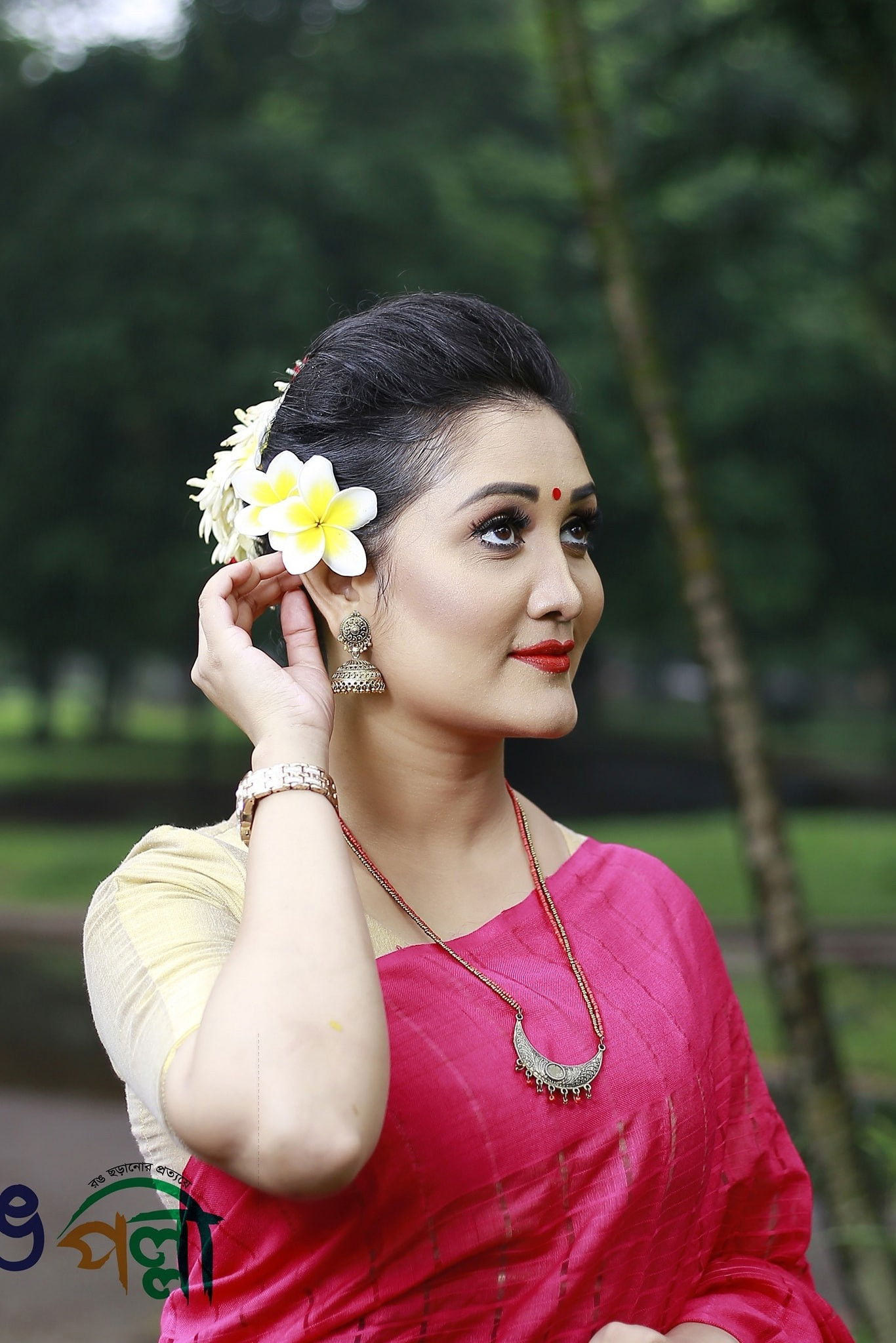 Nusrat Jahan Khan Nipa backdrop