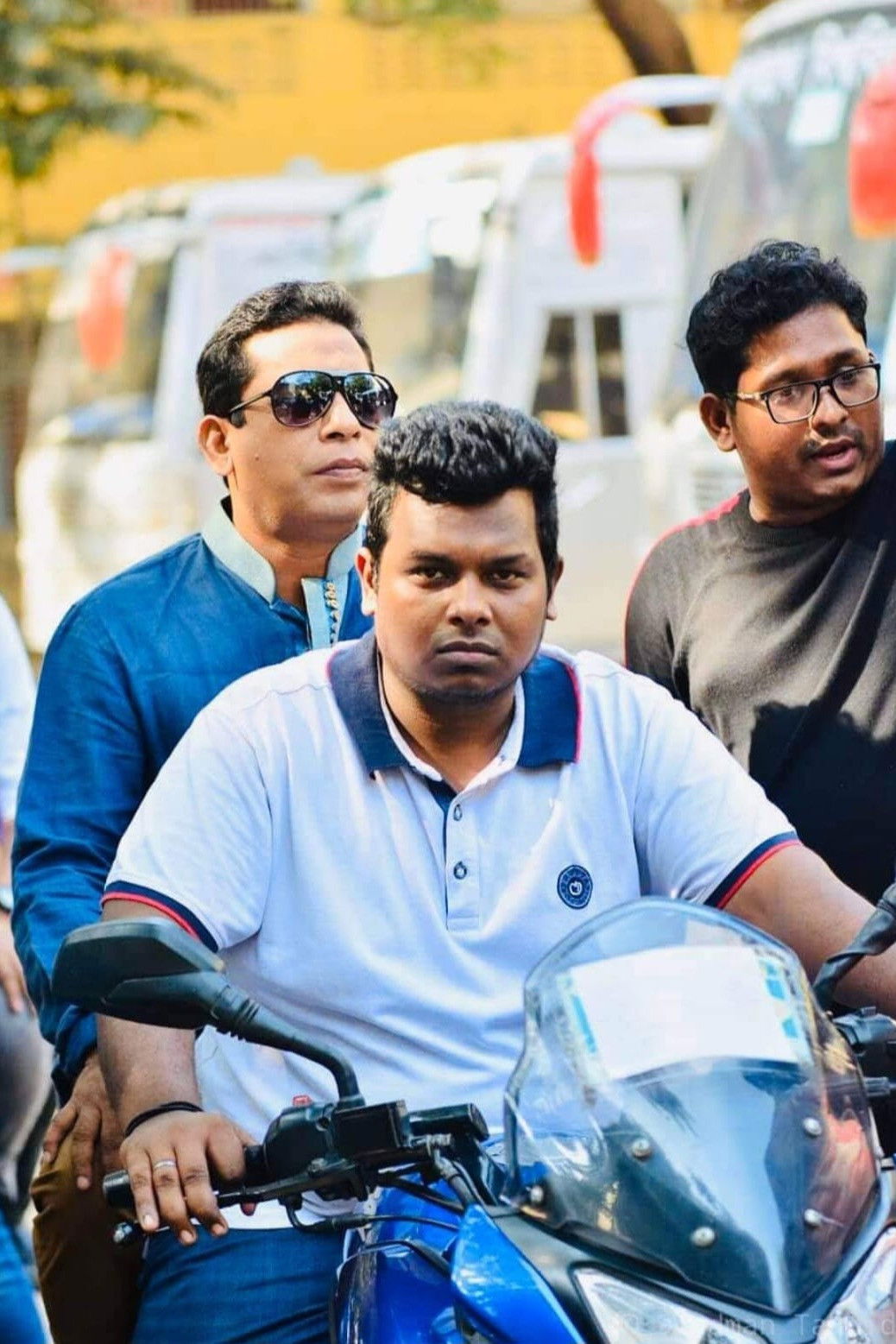 Anwar Hossain backdrop