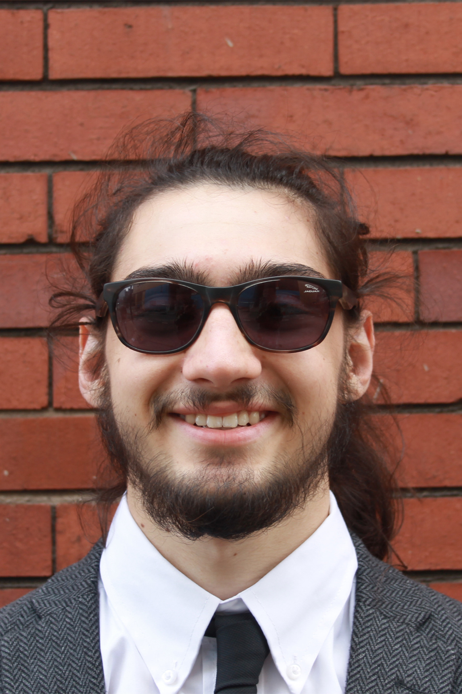 Sam Beales Harper backdrop