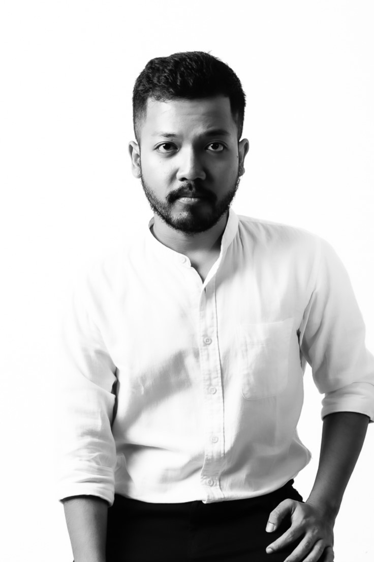 Ego Heriyanto backdrop