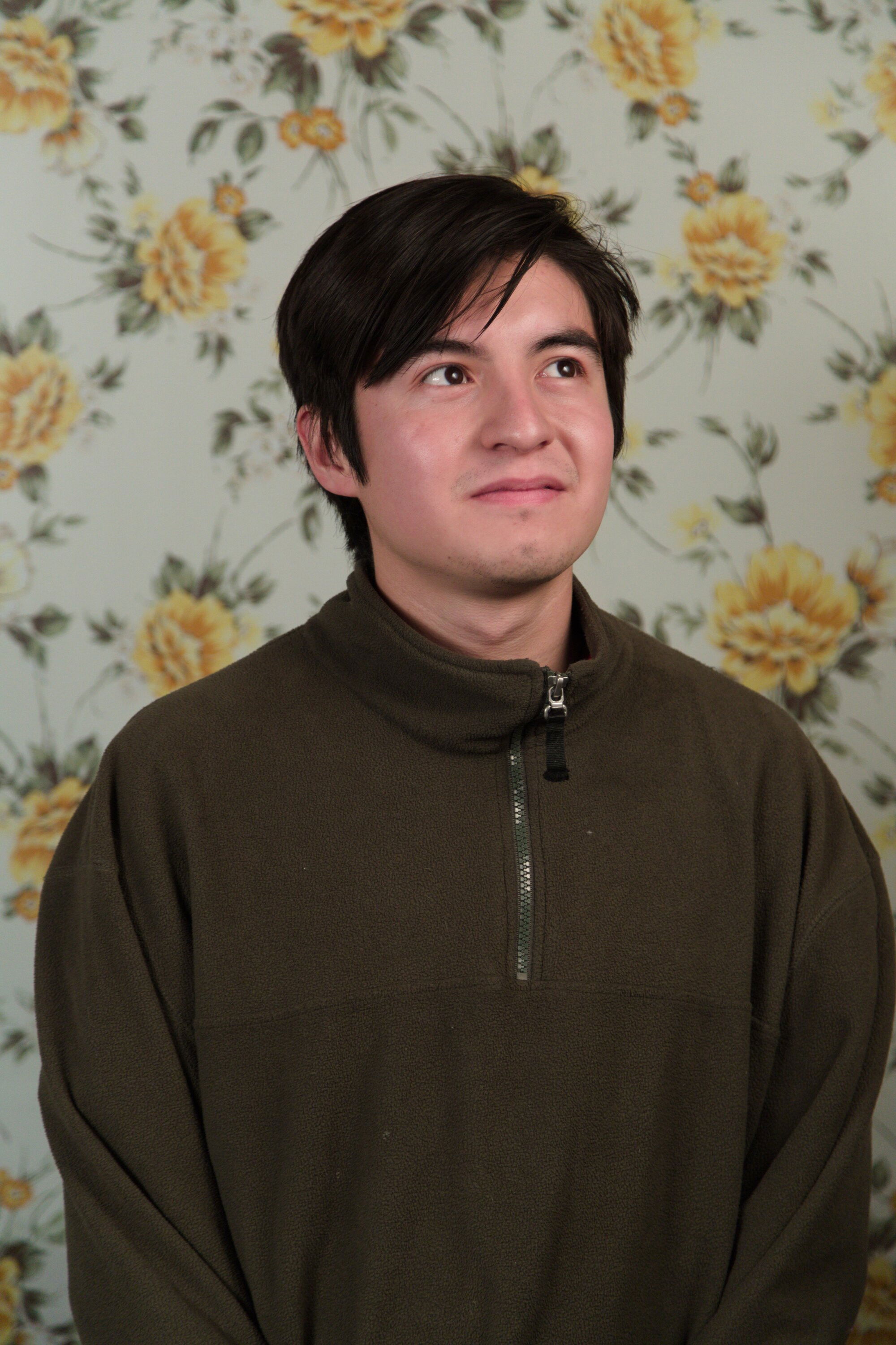 Ángel García backdrop