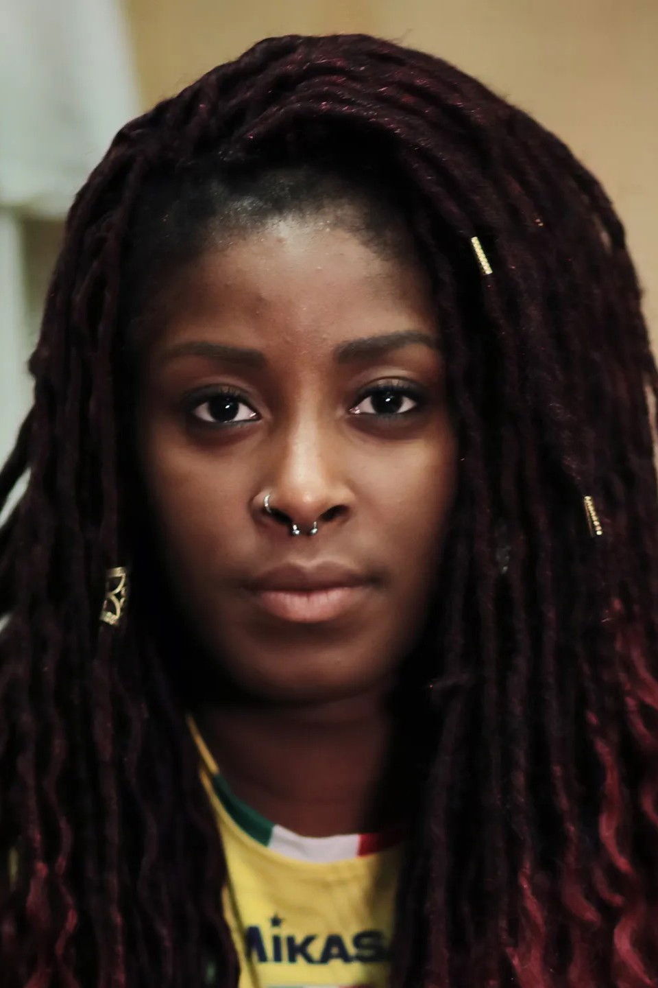 Myriam Sylla backdrop