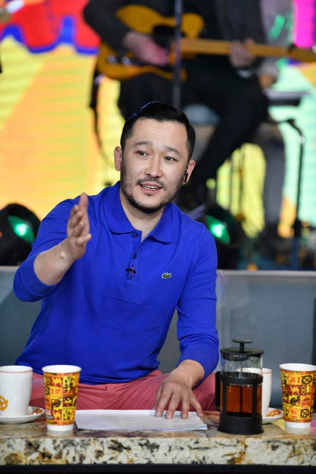 Temuujin Sergelen backdrop