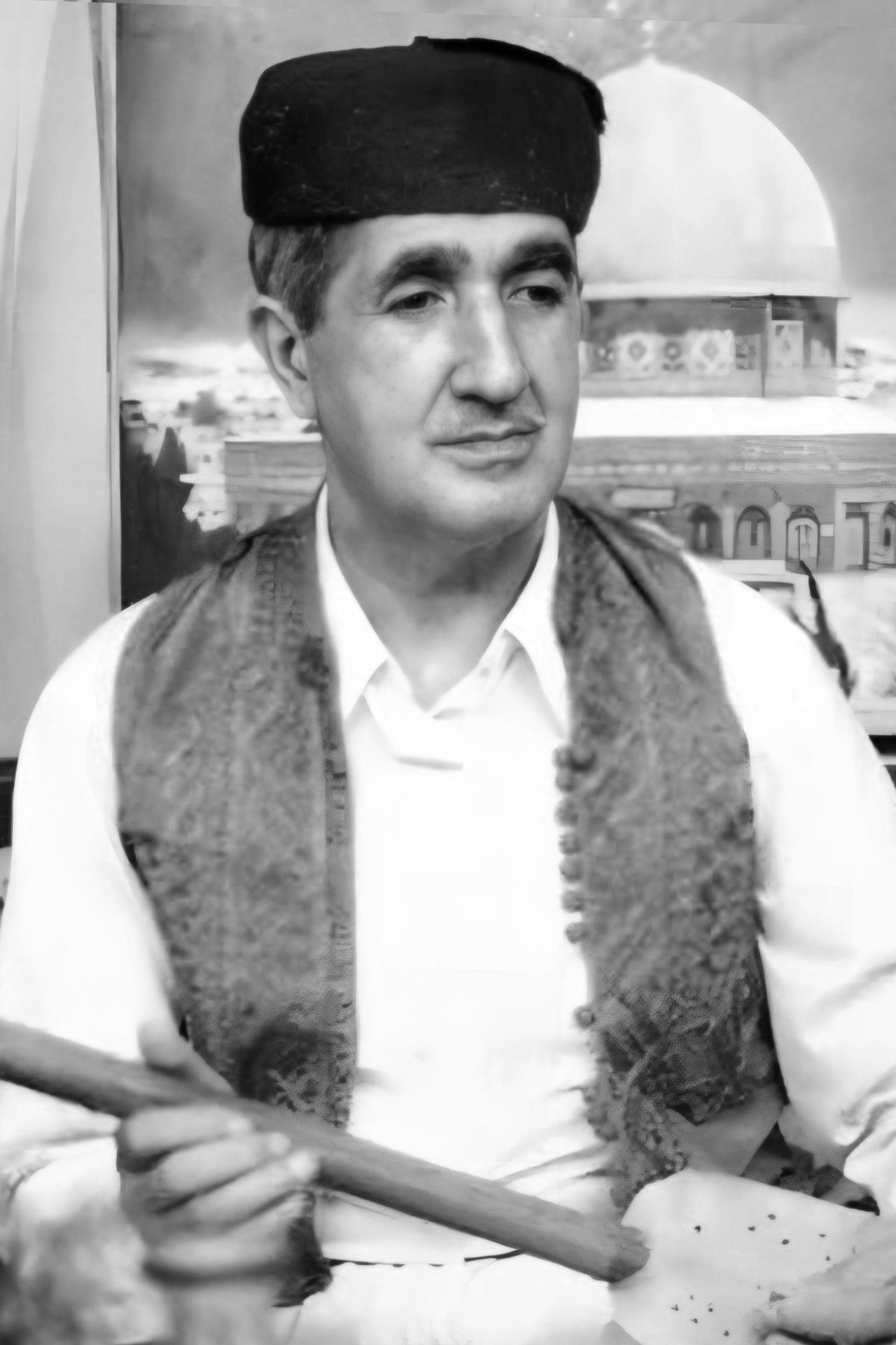 Cheikh Namous backdrop