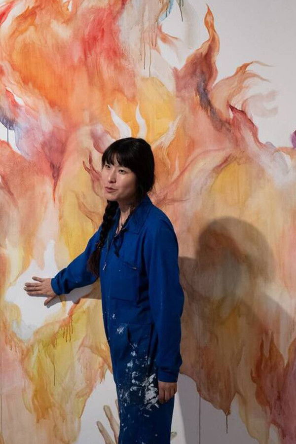 Makiko Furuichi backdrop