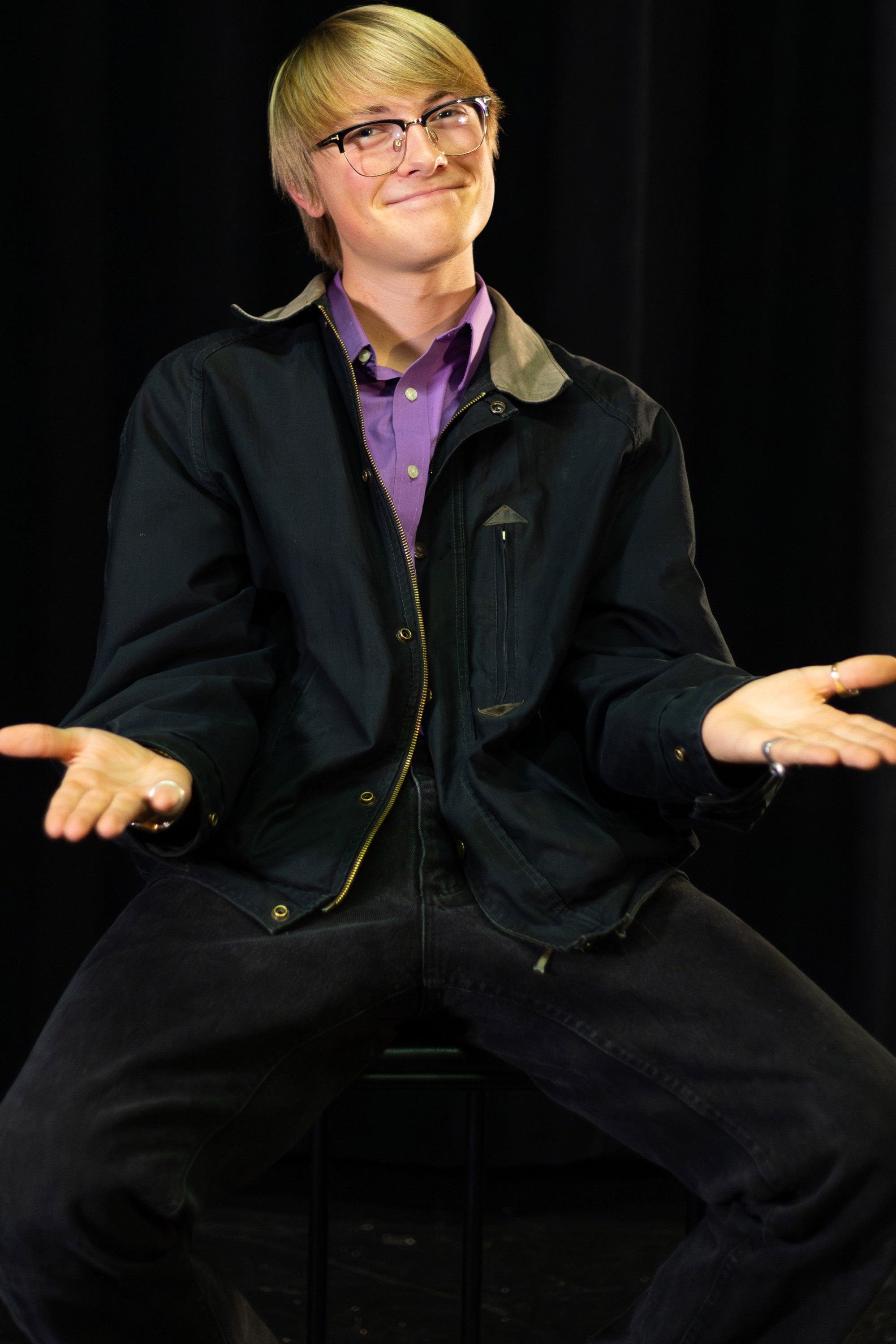 Oliver K. Johnson backdrop