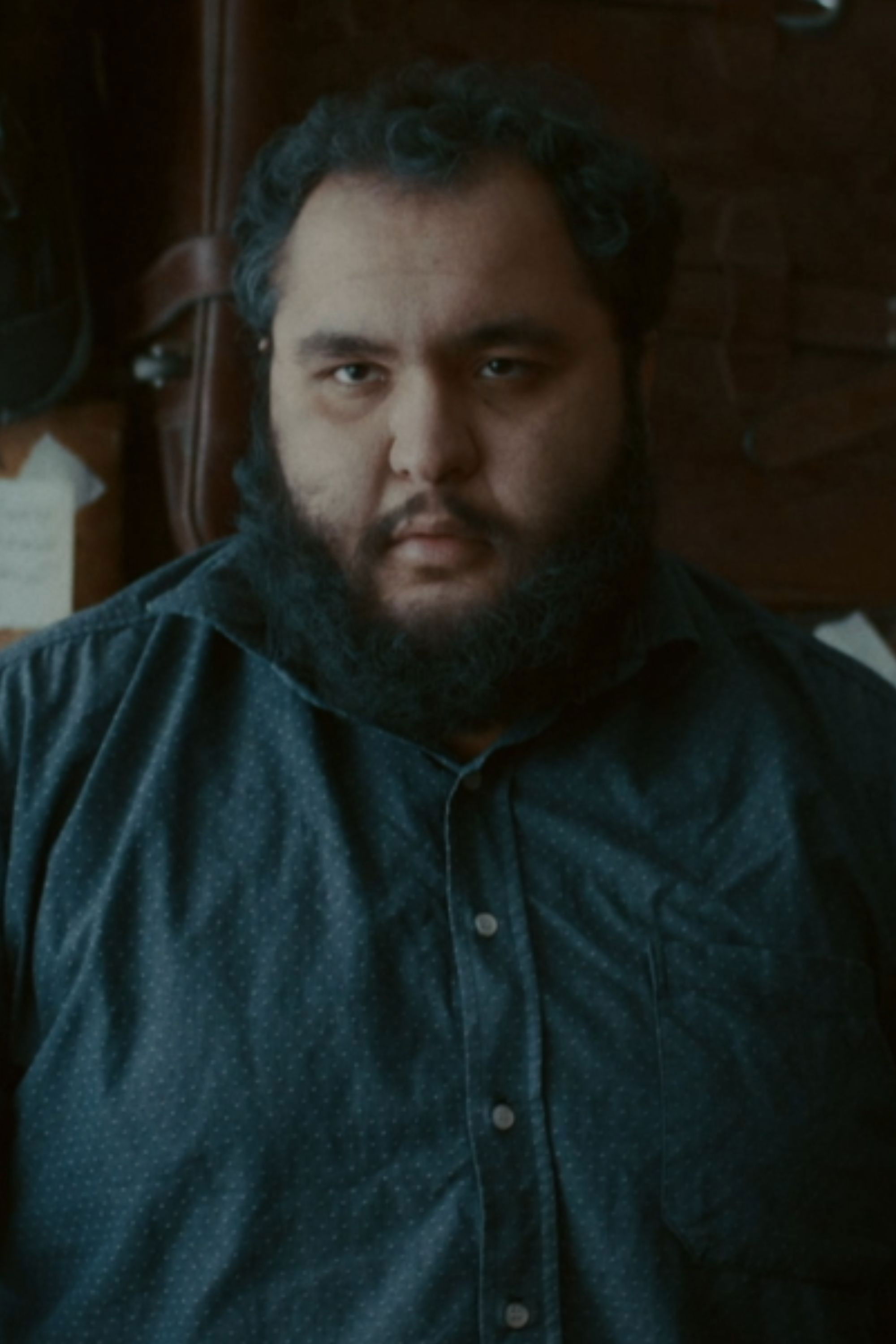 Mohammad Hosein Kia backdrop