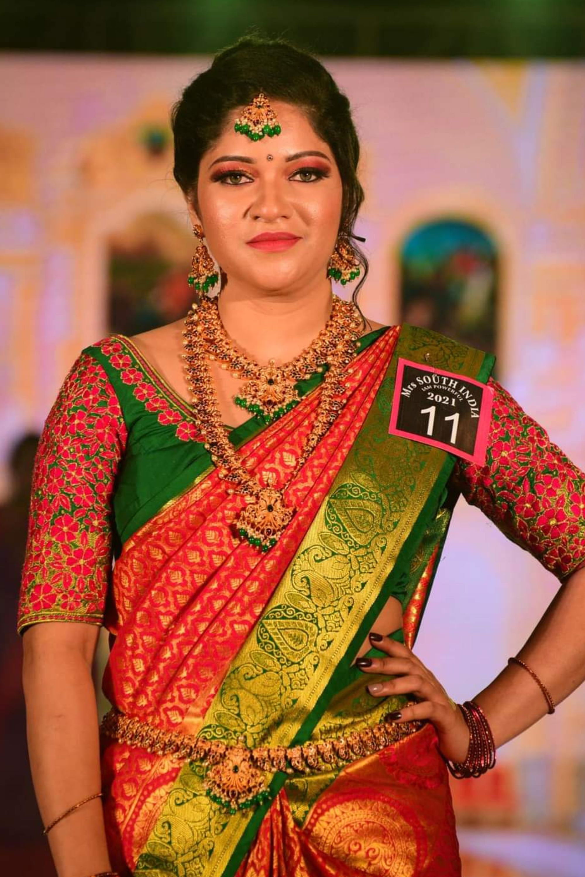 Supreetha K S backdrop