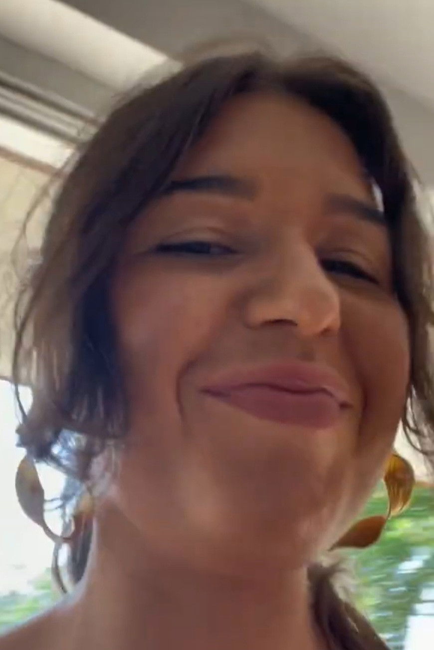 Beatriz Delgado backdrop