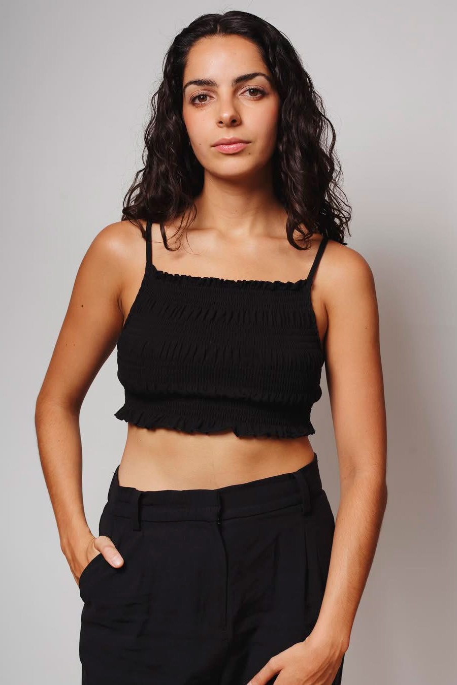 Pascale Zelaya backdrop