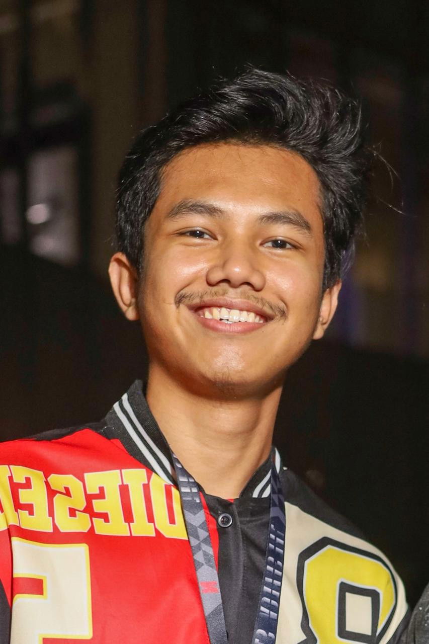 Faris Amar Gymnastiar backdrop