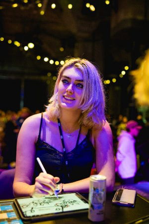 eva bonnevits backdrop