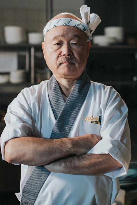 Hidekazu Tojo backdrop