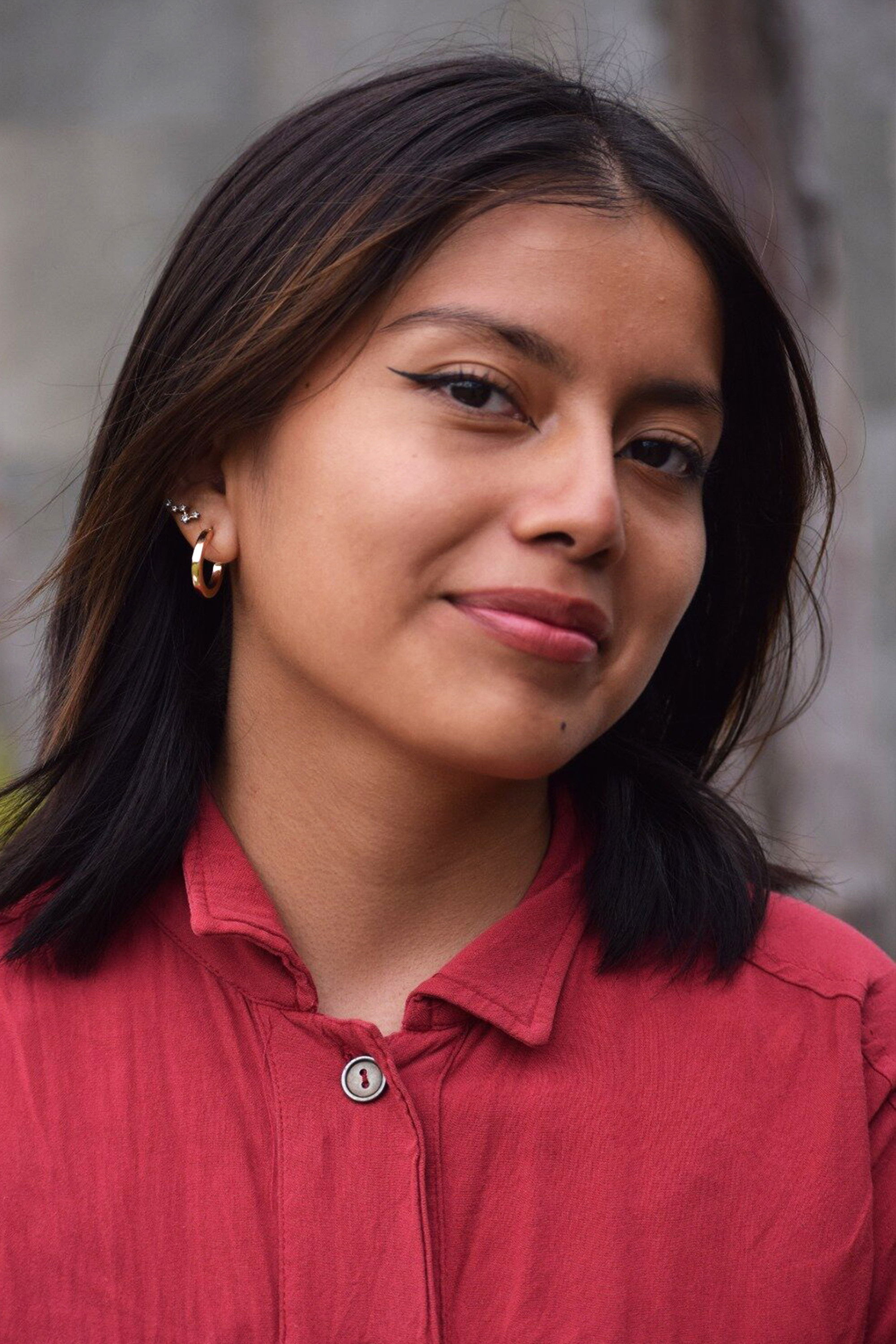 Ana Sofía Tepox backdrop