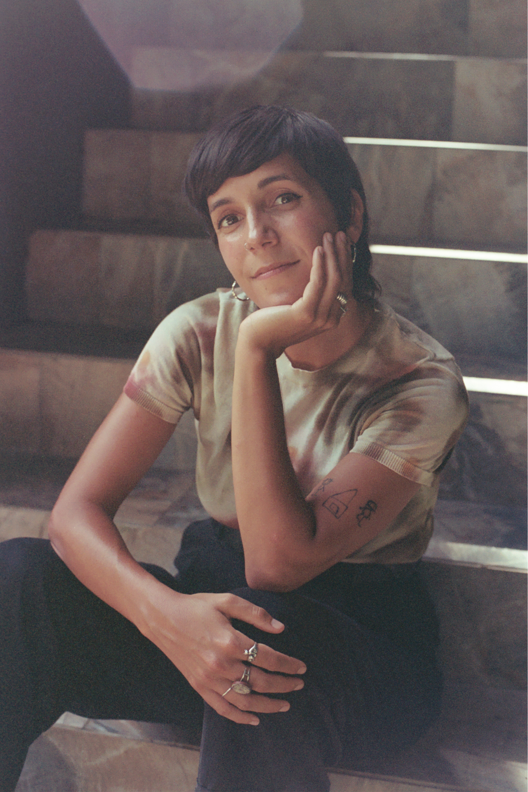 Loida García backdrop