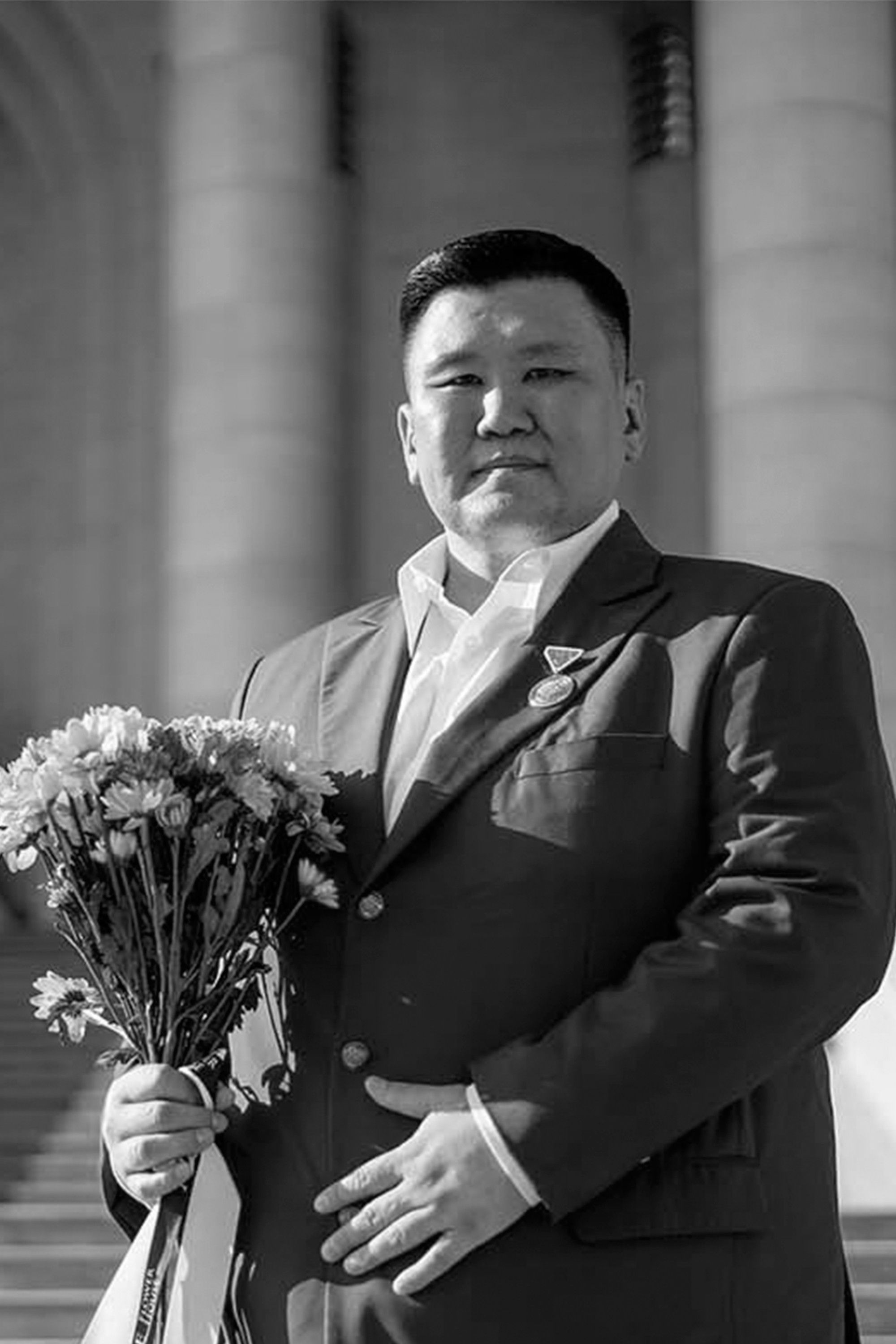 Ganbayar Tserenbaljir backdrop