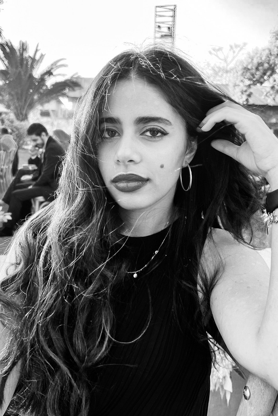 Alia Ibrahim backdrop