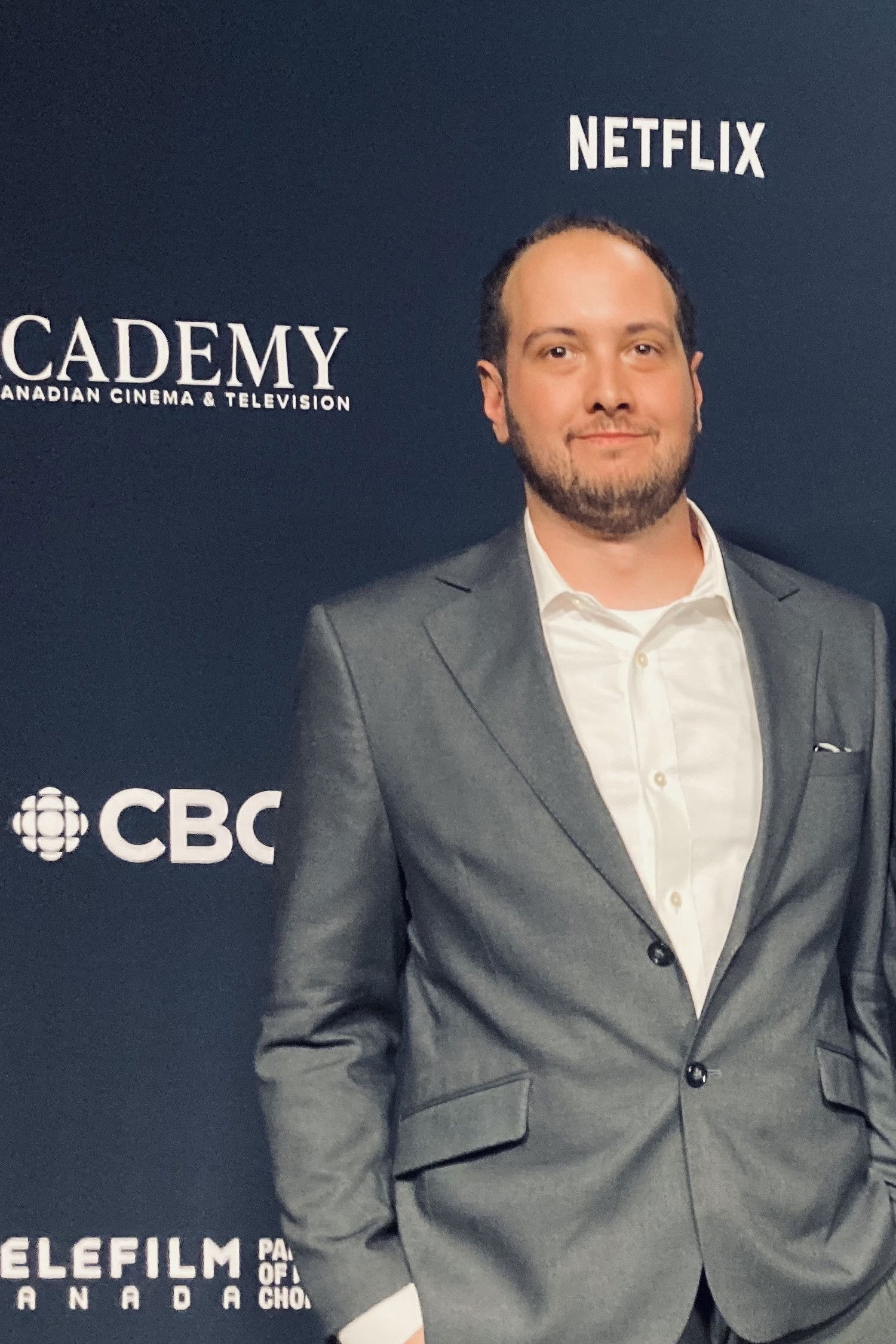 William H. King backdrop