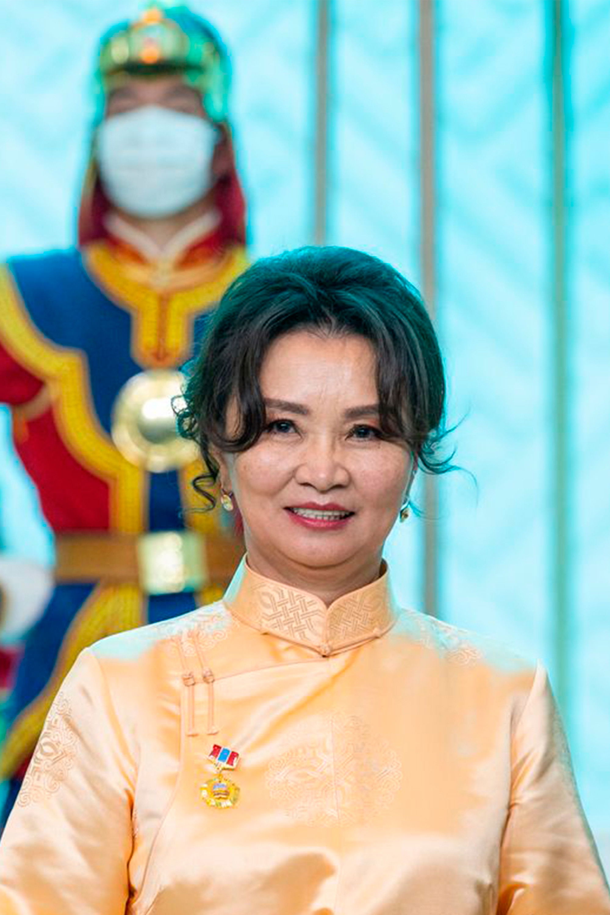 Narmandakh Batsukh backdrop