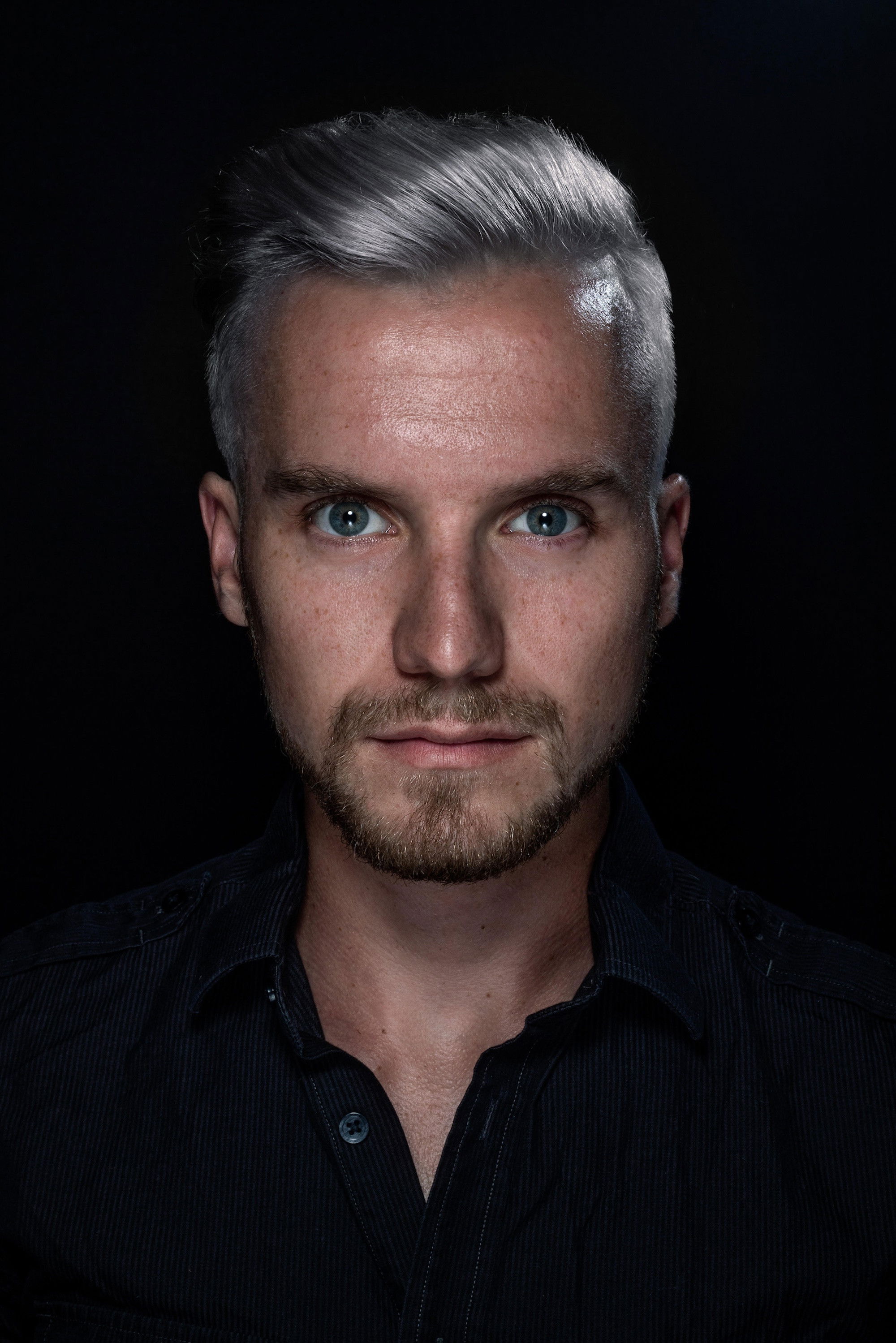 Caleb Harris backdrop