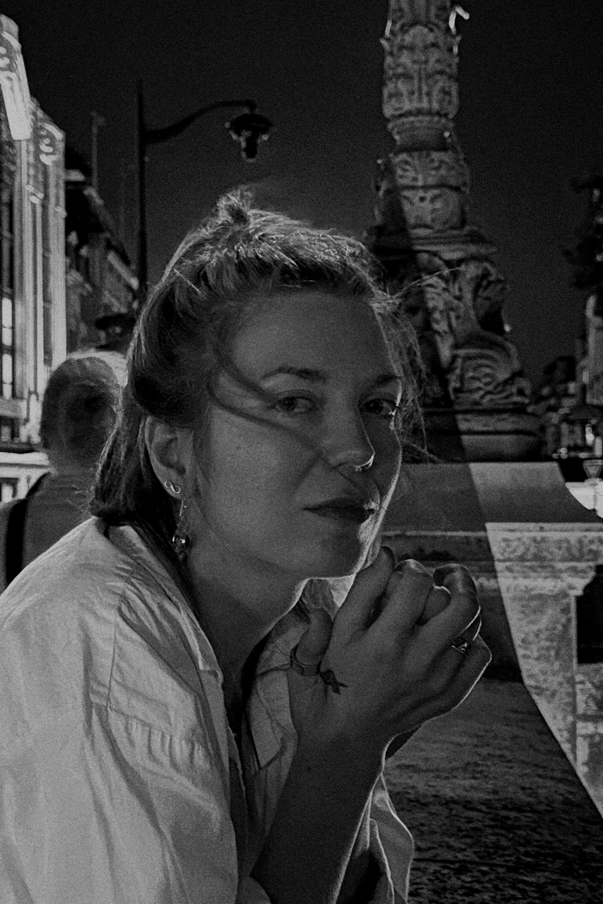 Anastasiia Mikhailiuk backdrop