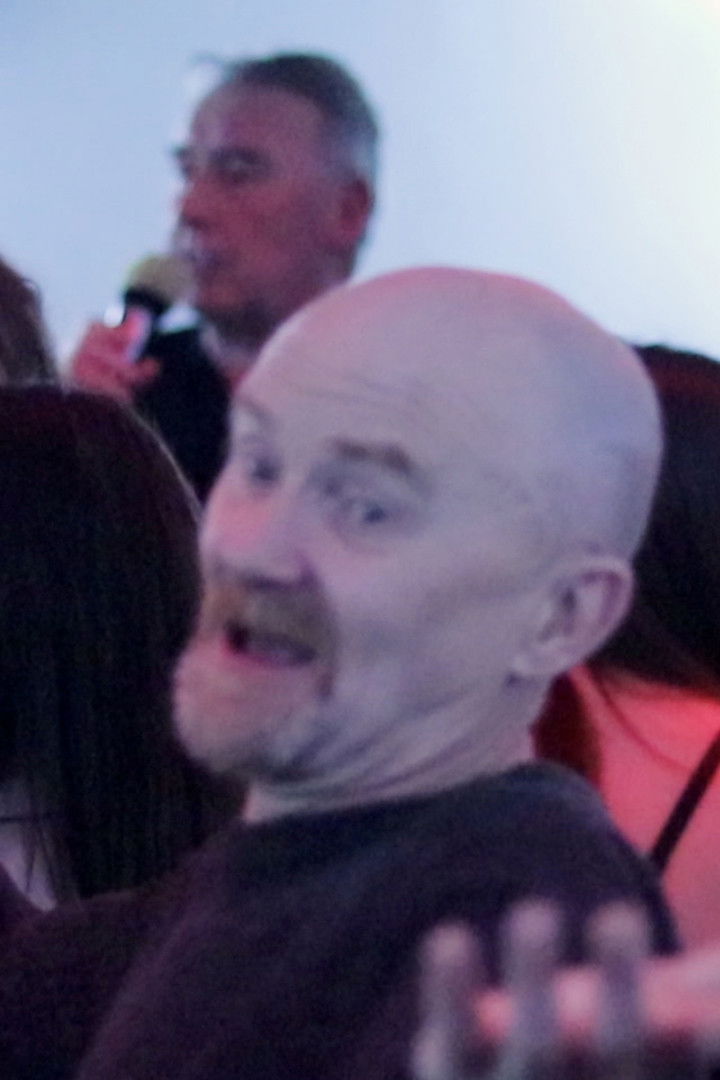 Calm (Shouty) smoking guy backdrop