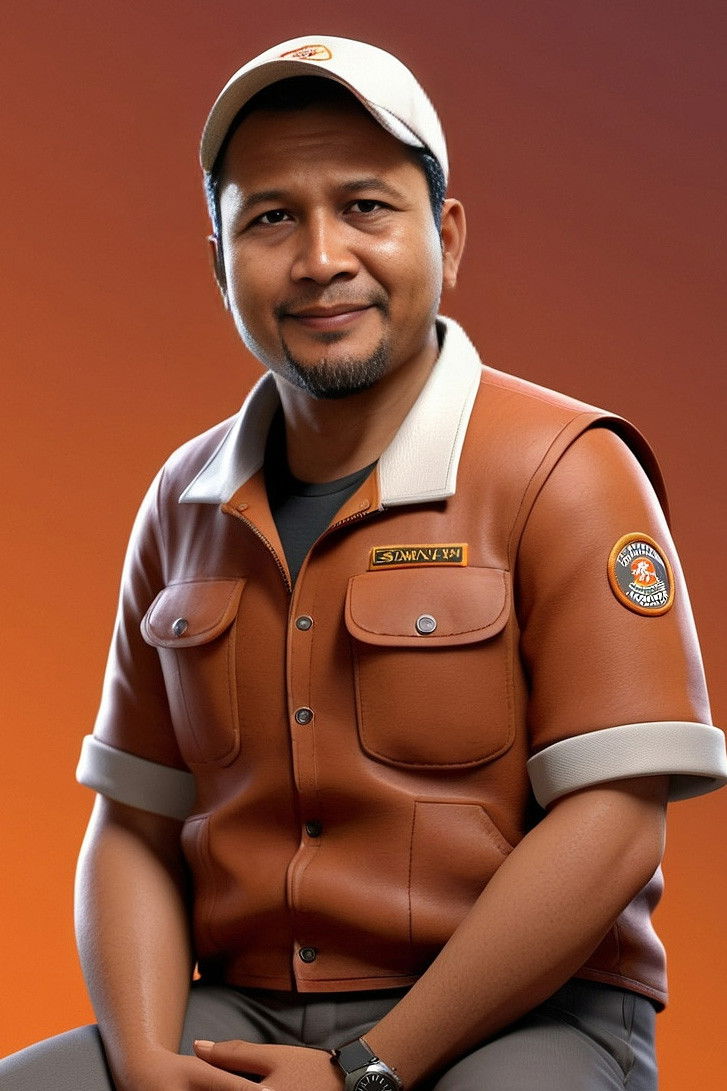 Syaiful Amri backdrop