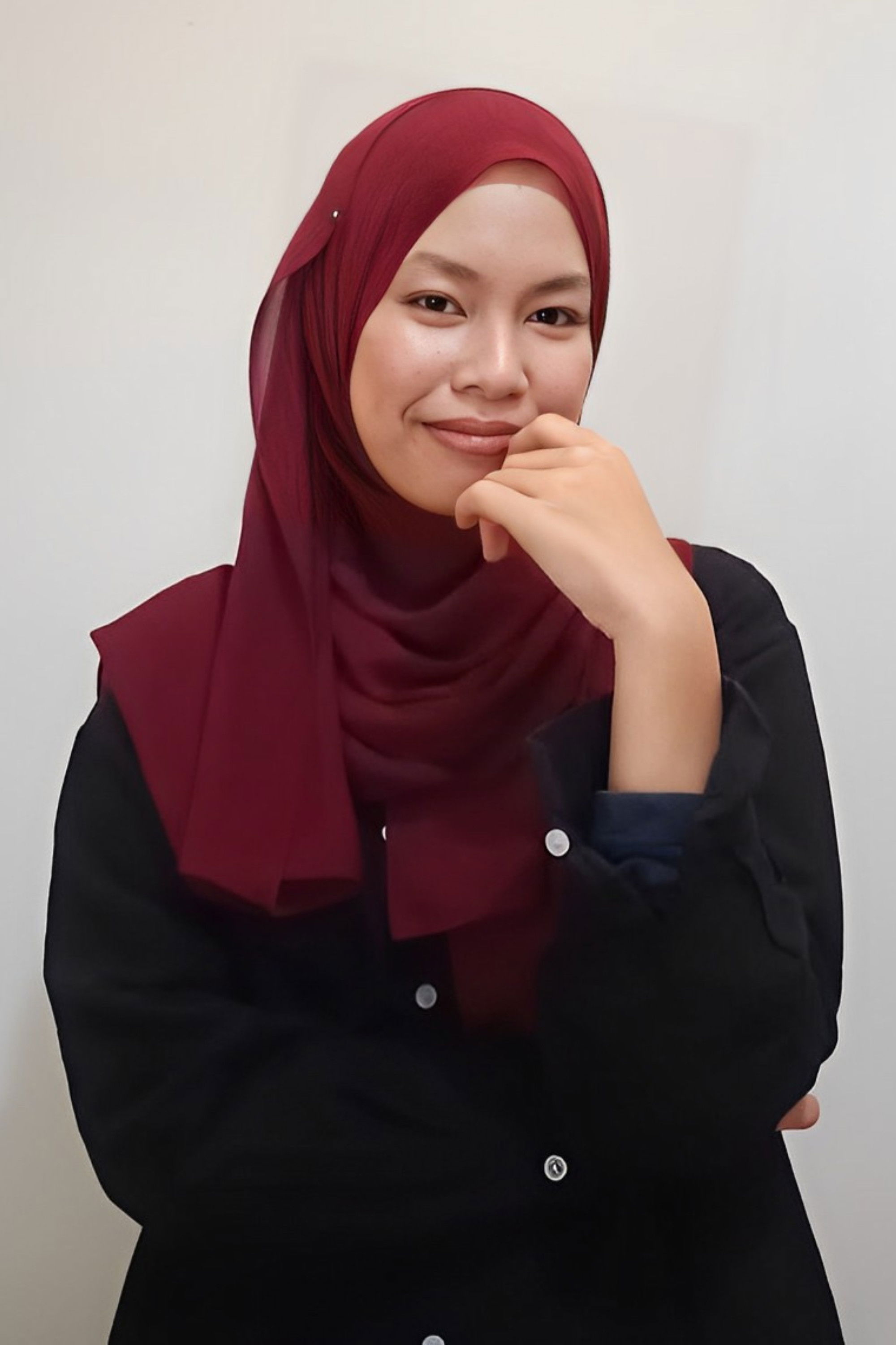 Inayah Khoiriti backdrop