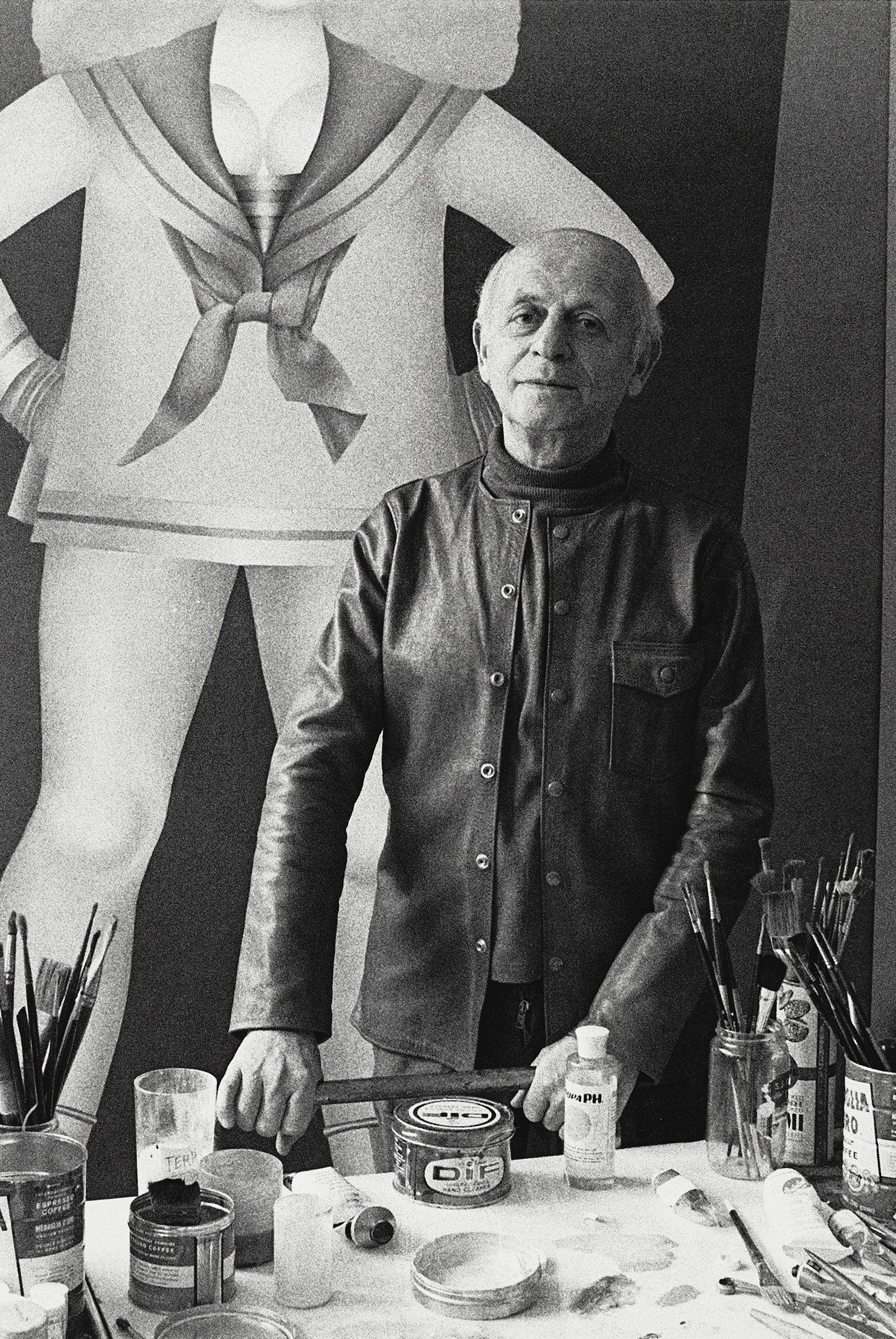 Richard Lindner backdrop