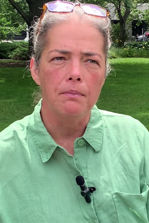 Brigette Pellerin backdrop