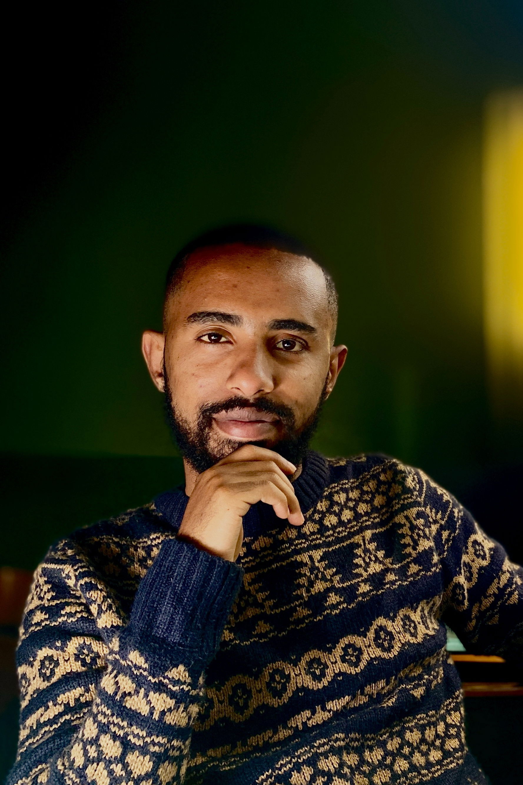 Dagim Sisay backdrop