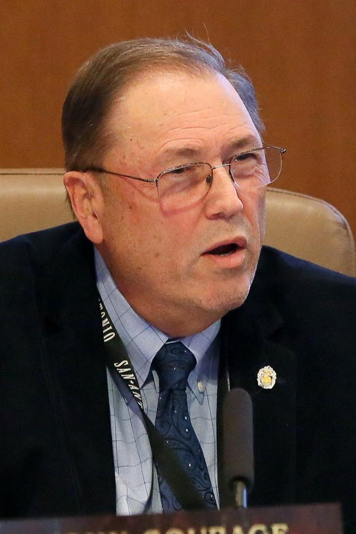 John Courage backdrop