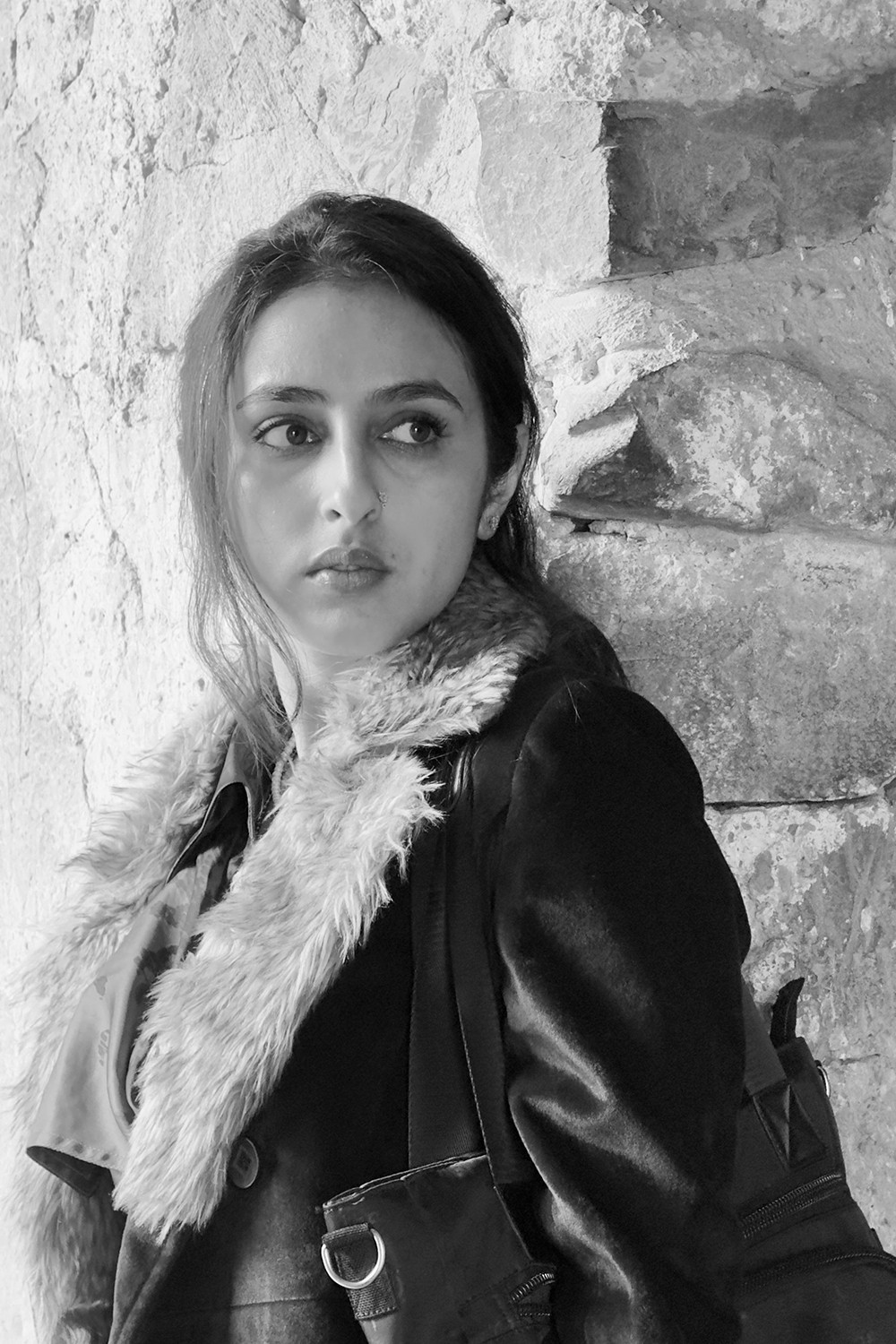 Neeti Sharma backdrop