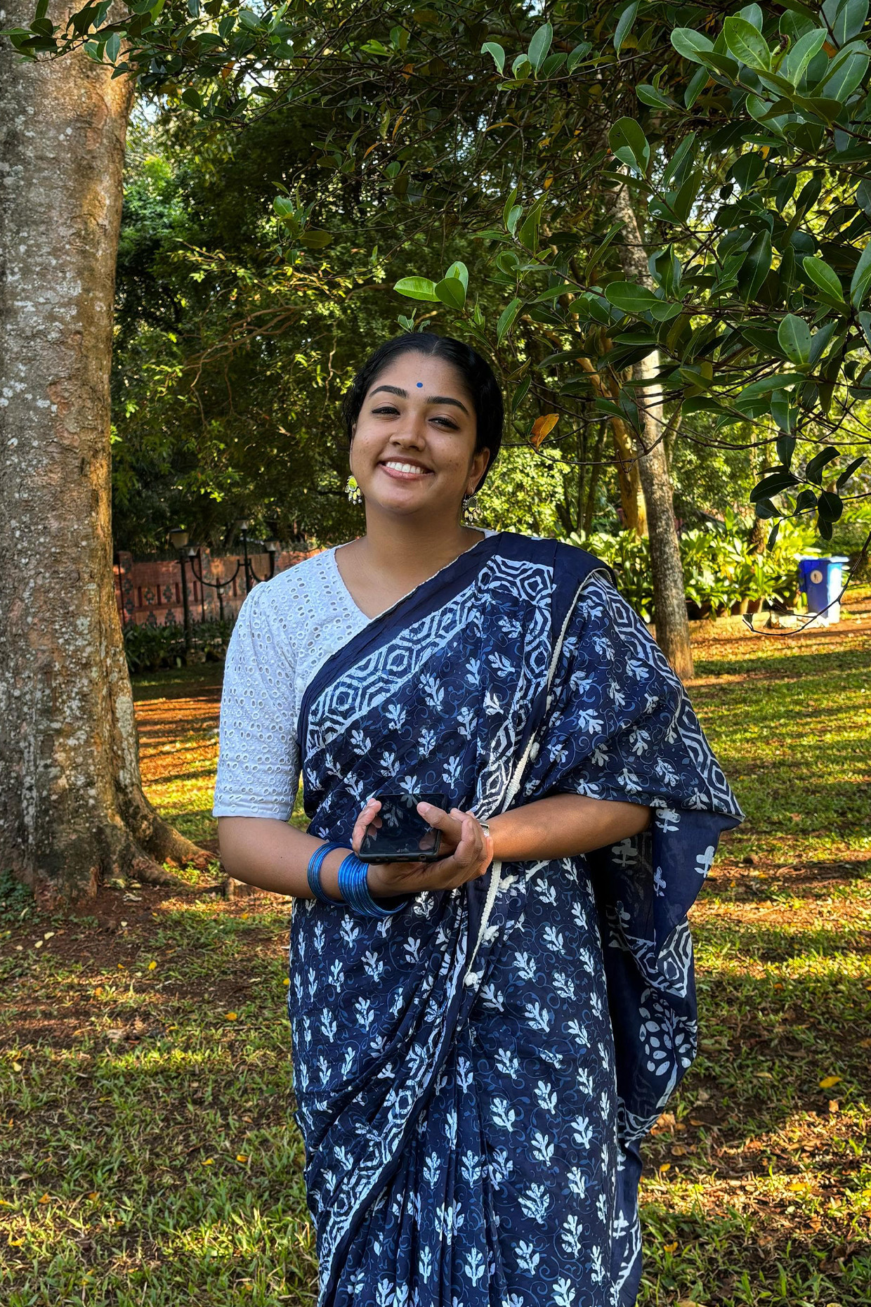 Thapasya Ashok backdrop