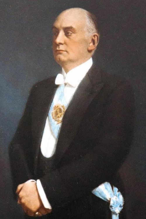 Marcelo Torcuato de Alvear backdrop