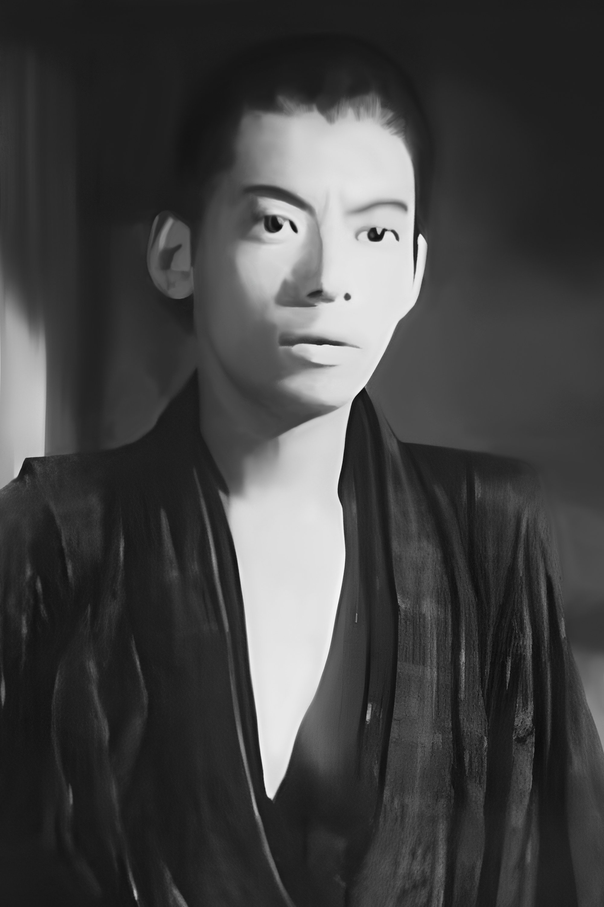 Senkichi Ōmura backdrop