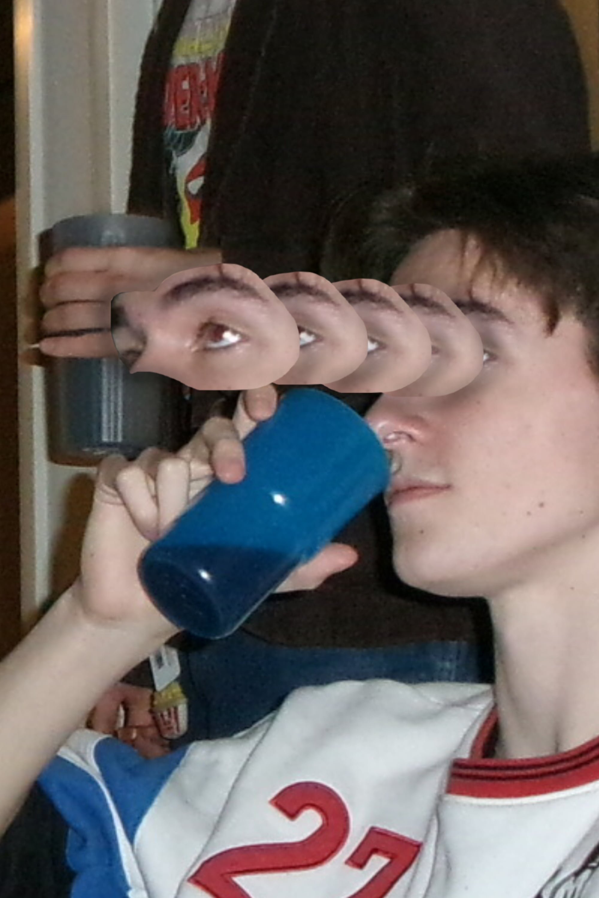 Eli Crowther backdrop