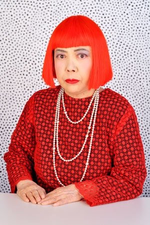 Yayoi Kusama backdrop