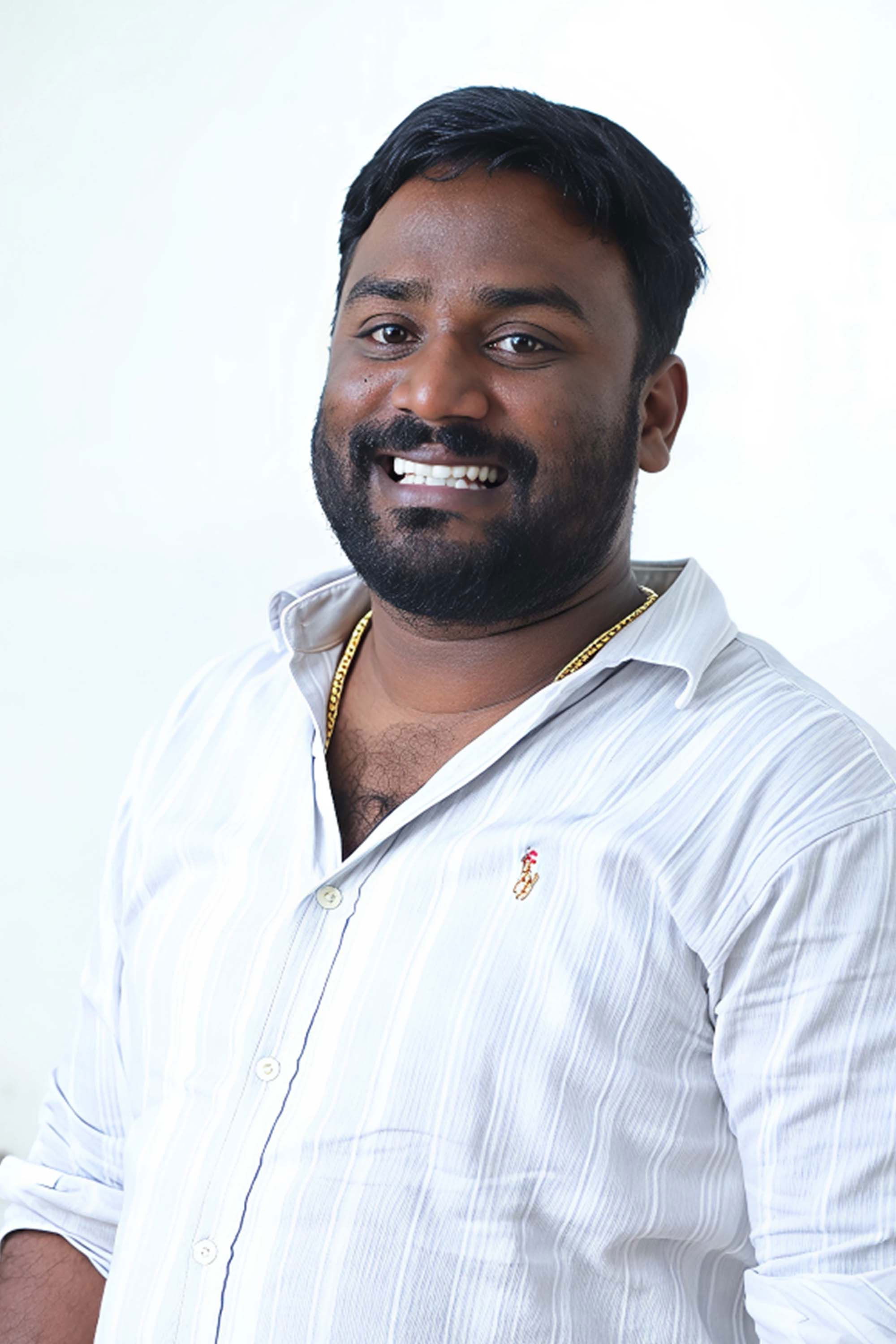 Mouli M Radhakrishna backdrop