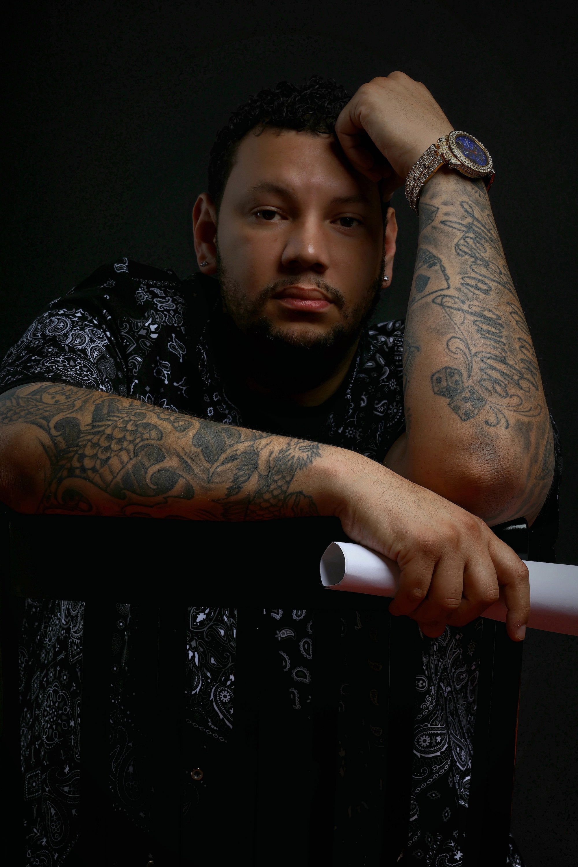 Dominic Goodie backdrop