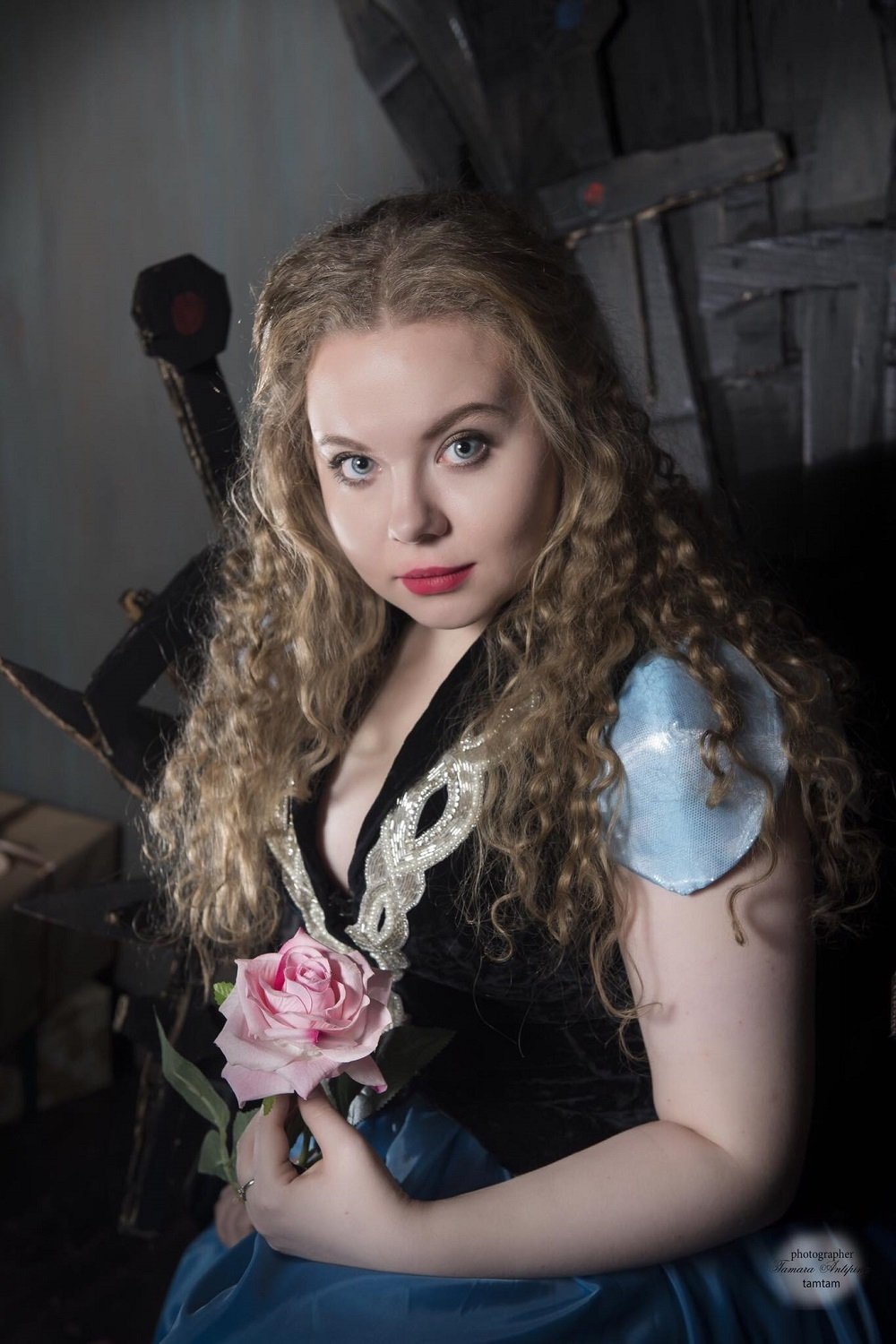 Anastasiya Dobrynina backdrop