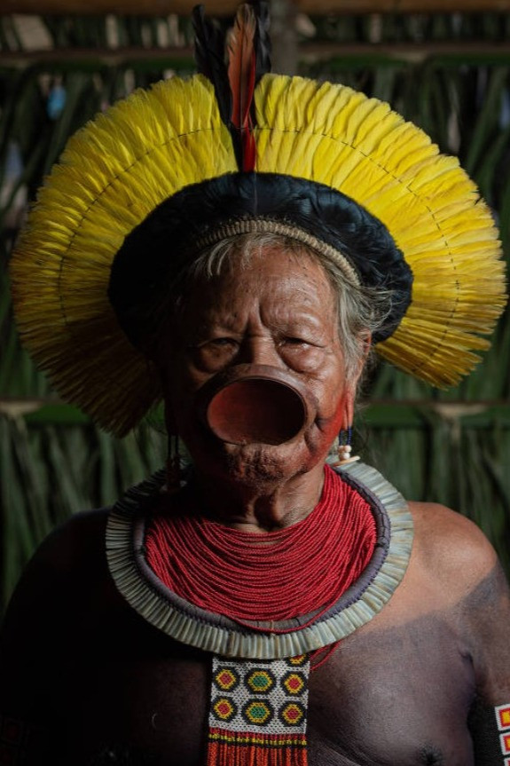 Raoni Metuktire backdrop