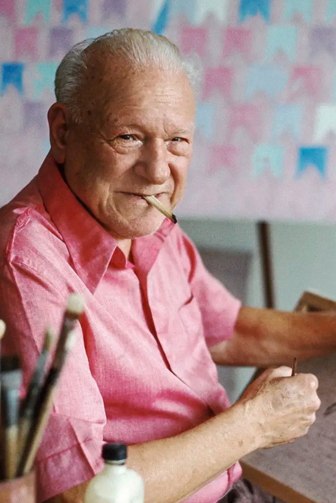 Alfredo Volpi backdrop