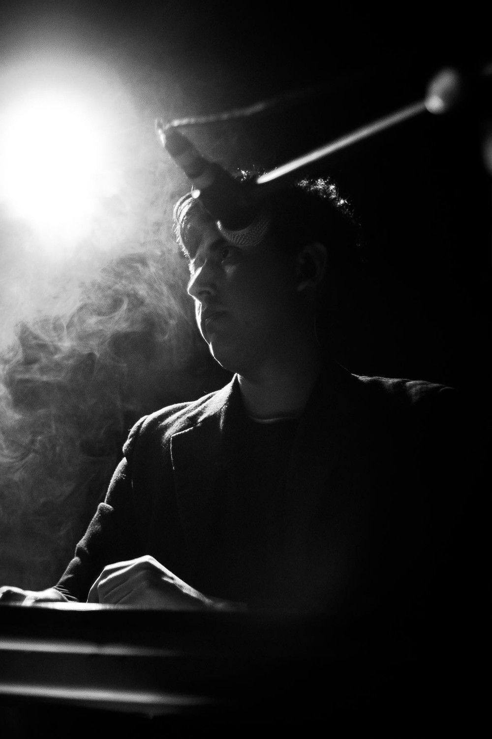 Joaquín González backdrop