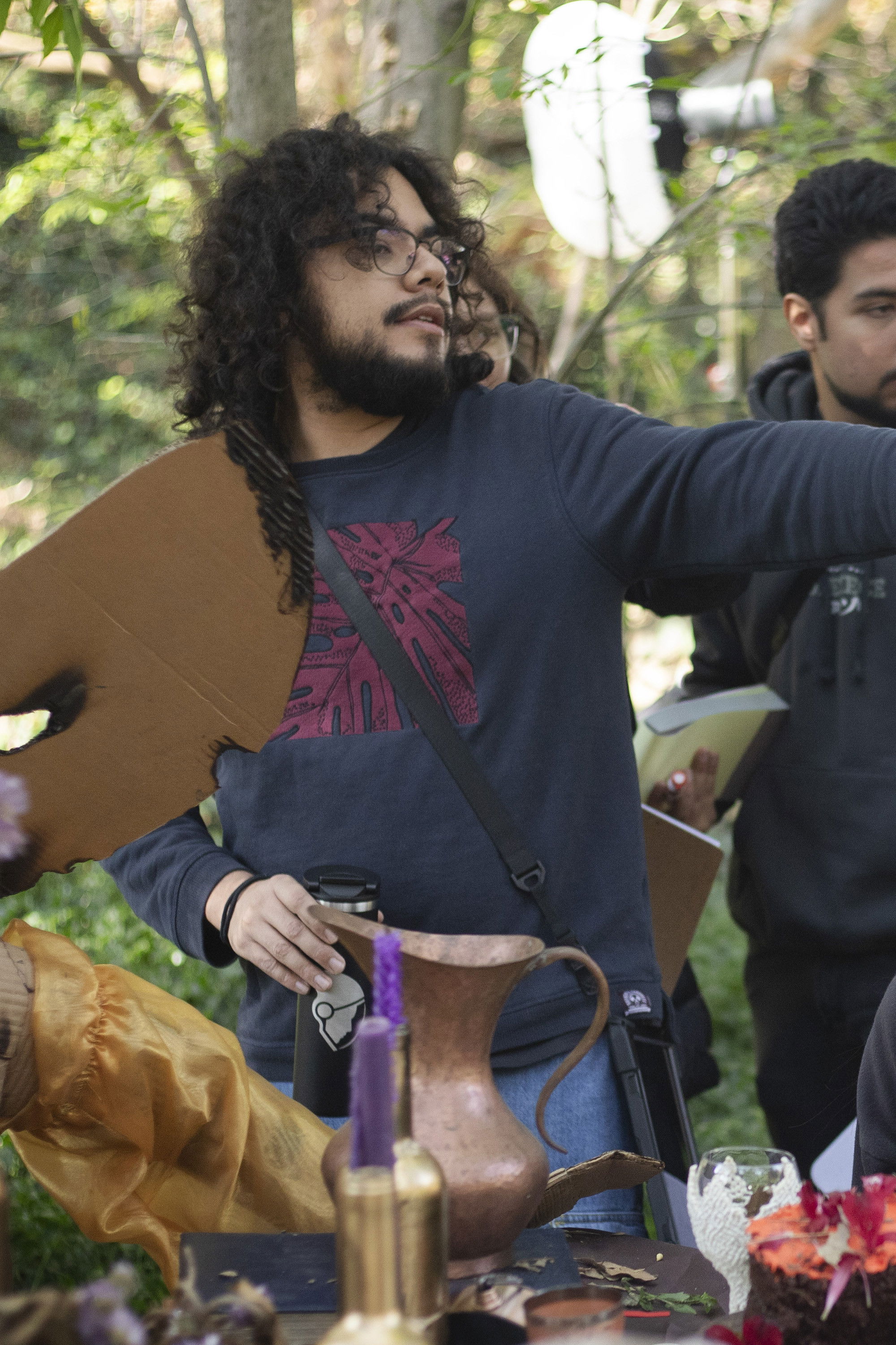 Maurilio Rodríguez backdrop