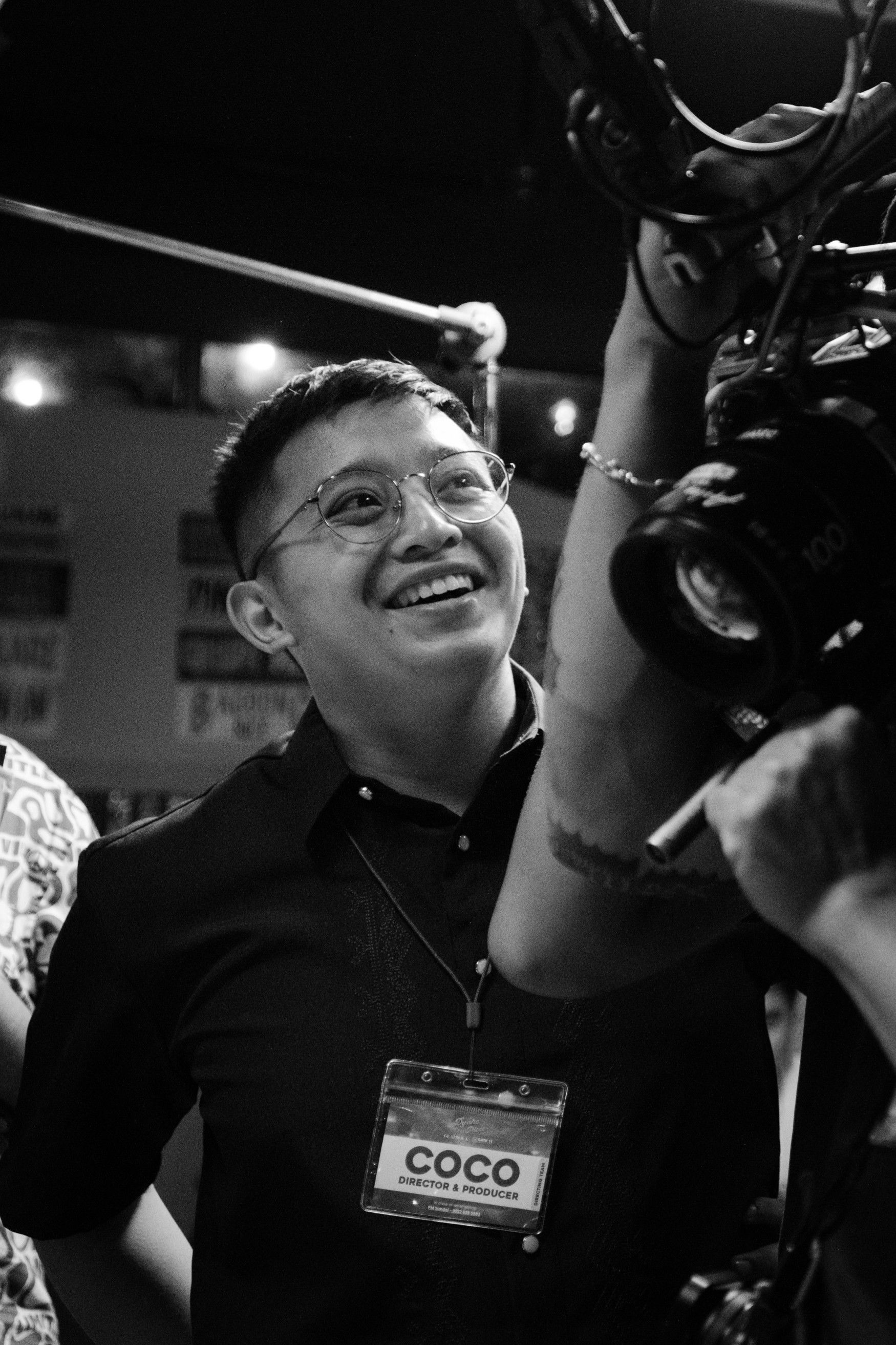 Coco Tolentino backdrop