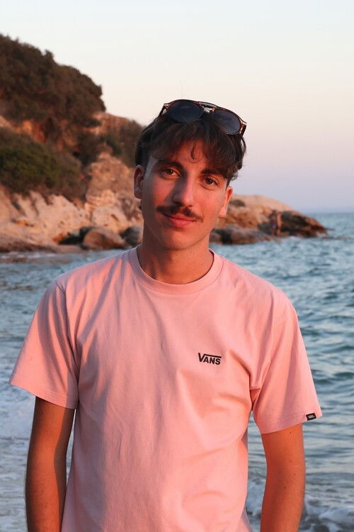 Socrates Mousmoulidis backdrop