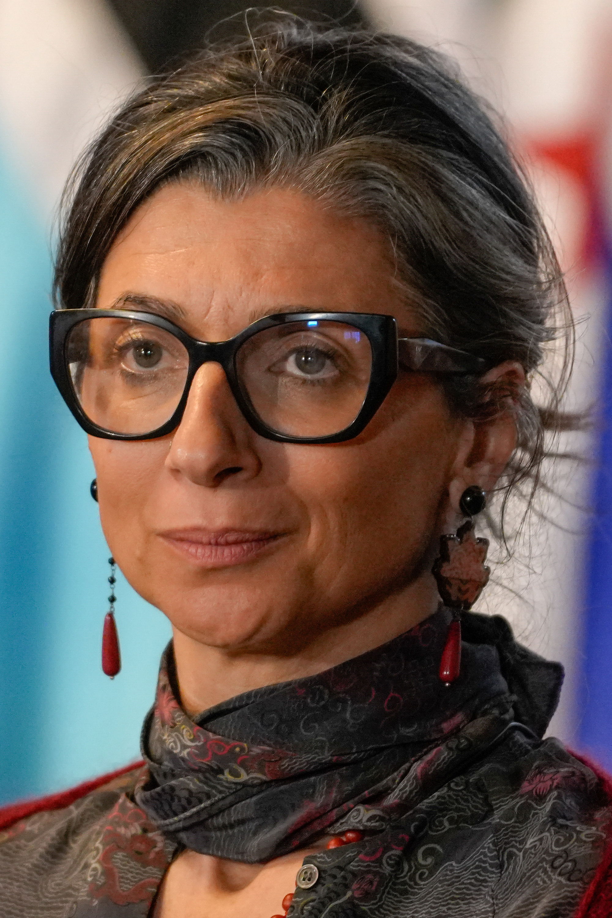 Francesca Albanese backdrop